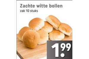 zachte witte bollen