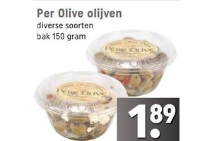 per olive olijven