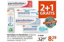 sensodyne en parodontax tandpasta