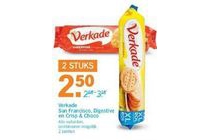 verkade san francisco digestive en crisp en choco