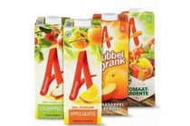 appelsientje en dubbeldrank literpakken