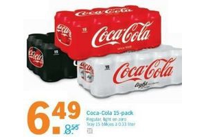 coca cola 15 pack