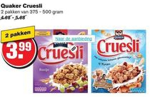 quaker cruesli