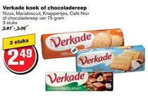 verkade koek of chocoladereep