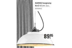 karwei hanglamp ice