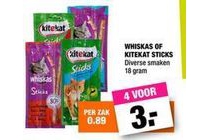 whiskas of kitekat sticks