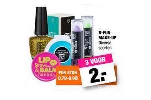 b fun make up