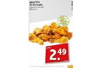 gegrilde drummets