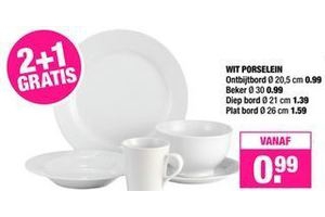 wit porselein