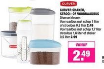 curver shaker strooi of voorraadbus