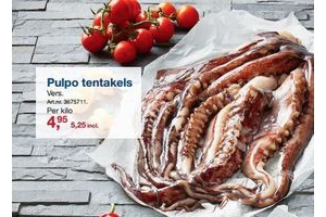 pulpo tentakels