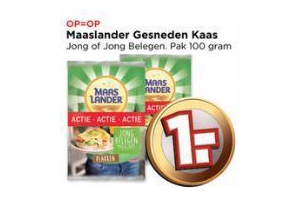 maaslander gesneden kaas