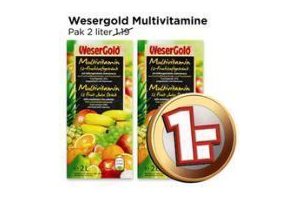 wesergold multivitamine