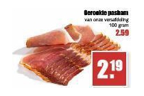 gerookte parmaham