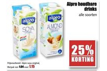 alpro houdbare drinks