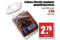 bakkers weelde roomboter amandelspeculaas