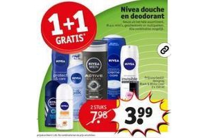 nivea douche en deodorant