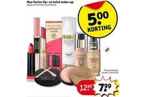 max factor lip en teint make up