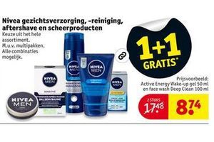 nivea gezichtsverzorging reiniging aftershave en scheerproducten