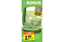 ah spruiten ijsbergsla komkommer courgette en salade ui bos
