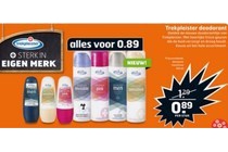 trekpleister deodorant