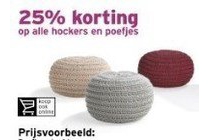 hockers en poefjes