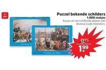 puzzel bekende schilders