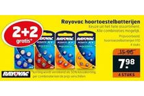 rayovac hoortoestelbatterijen