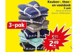 keuken thee en vaatdoek