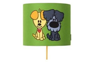 wandlamp woezel en pip