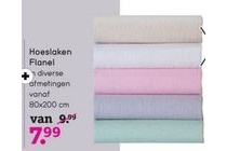 hoeslaken flanel