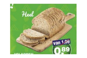 heel volkoren meergranen brood