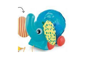 playgro pull along elephant