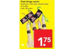 fuet droge worst