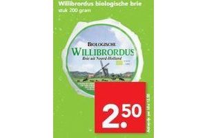 willibrordus biologische brie