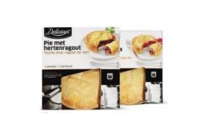 pie met hertenragout