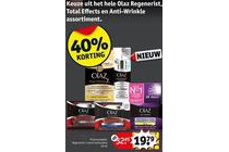 het hele olaz regenerist total effect en anti wrinkle assortiment