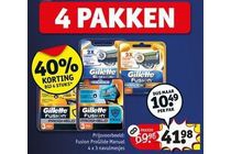 gillette heren navulmesjes