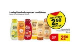 loving blends shampoo en conditioner