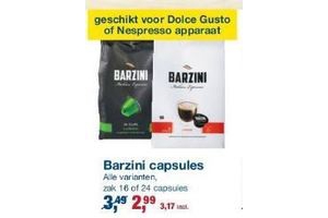 barzini capsules