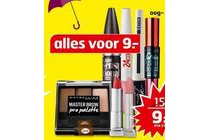 maybelline oog en lipmake up