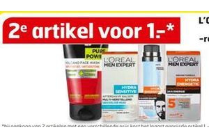 l oreal paris men expert gezichtsverzorging reiniging en aftershave