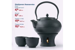 gietijzer theeservies