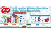 keuze uit het hele assortiment colgate elmex meridol palmolive sanex
