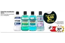 listerine mondwater