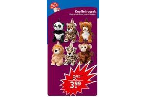 knuffel rugzak
