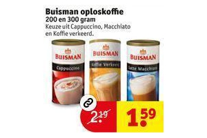 buisman oploskoffie