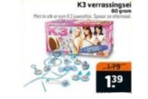 k3 verrassingsei