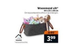woonmand vilt