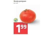 oranje pompoen